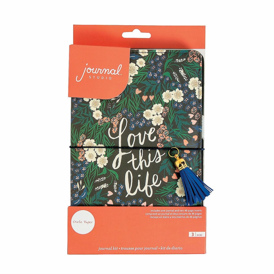 Craft Kits * | Best Reviews Of American Crafts Love This Life Journal Kit 3 Pc.