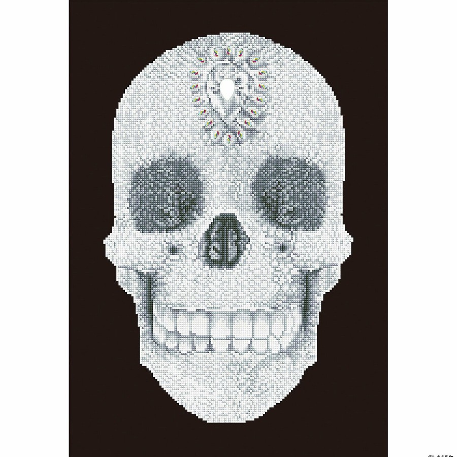 Craft Kits * | Flash Sale Diamond Dotz Diamond Embroidery Facet Art Kit 16.5 X20.5 -Crystal Skull