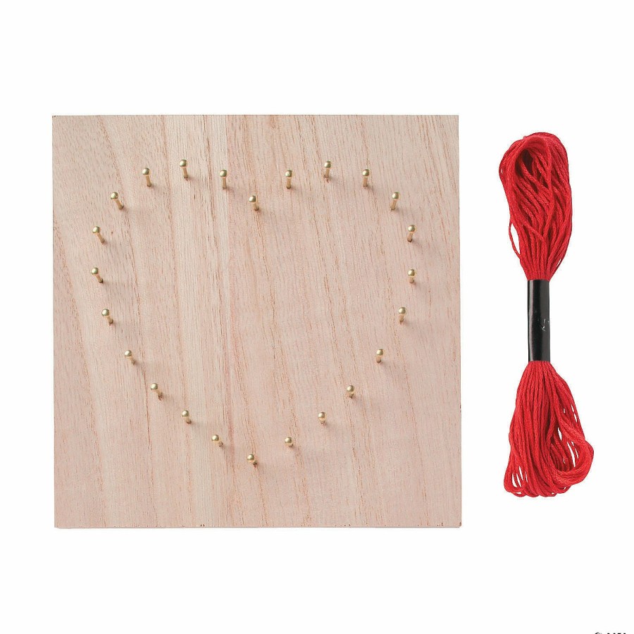 Craft Kits * | Wholesale Heart String Art Craft