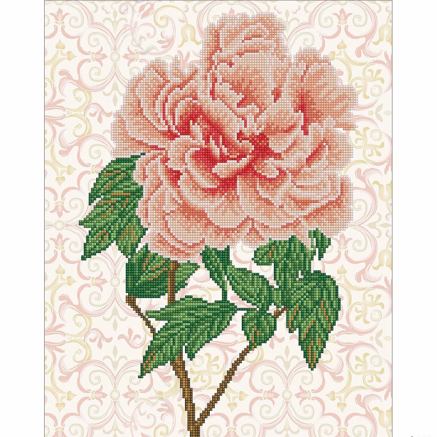 Craft Kits * | Deals Diamond Dotz Diamond Embroidery Facet Art Kit 15.8 X19.7 -Rose Blush