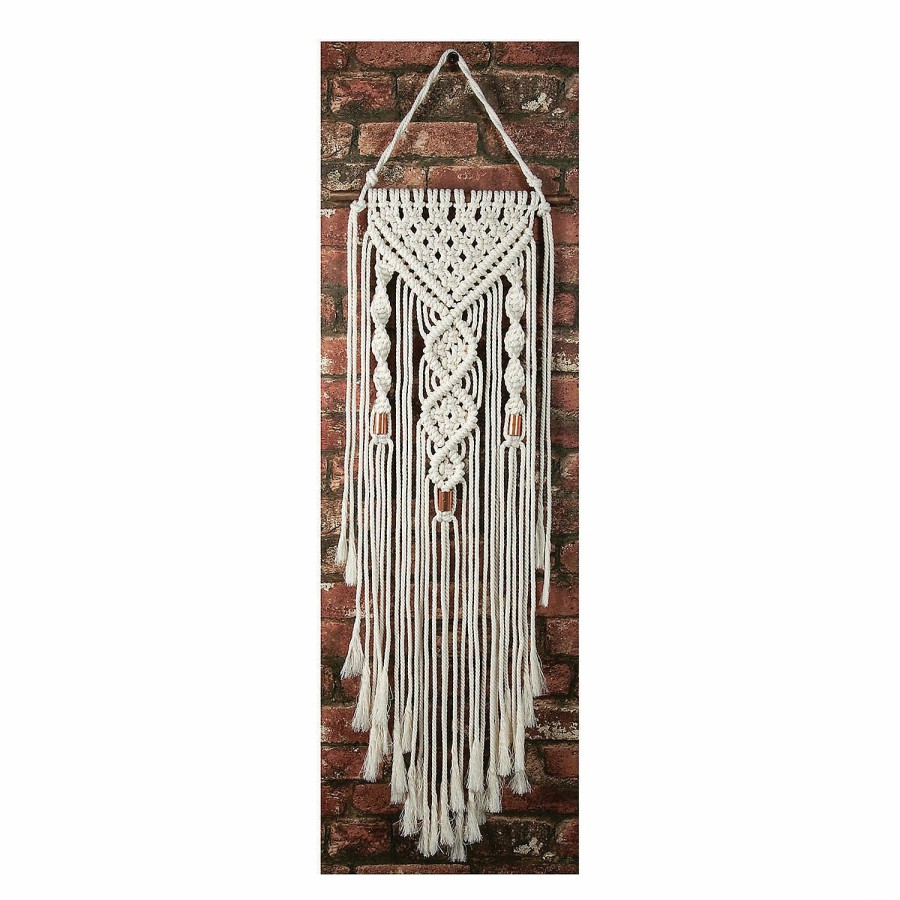 Craft Kits * | Promo Macrame Wall Hanger Kit Dual Spirals