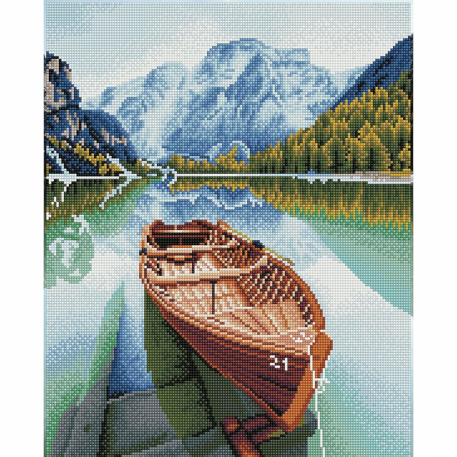 Craft Kits * | Brand New Diamond Dotz Diamond Embroidery Facet Art Kit 16 X20 -Fjord Travel