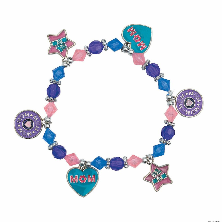 Craft Kits * | Deals Mom Charm Bracelet Craft Kit Makes 12