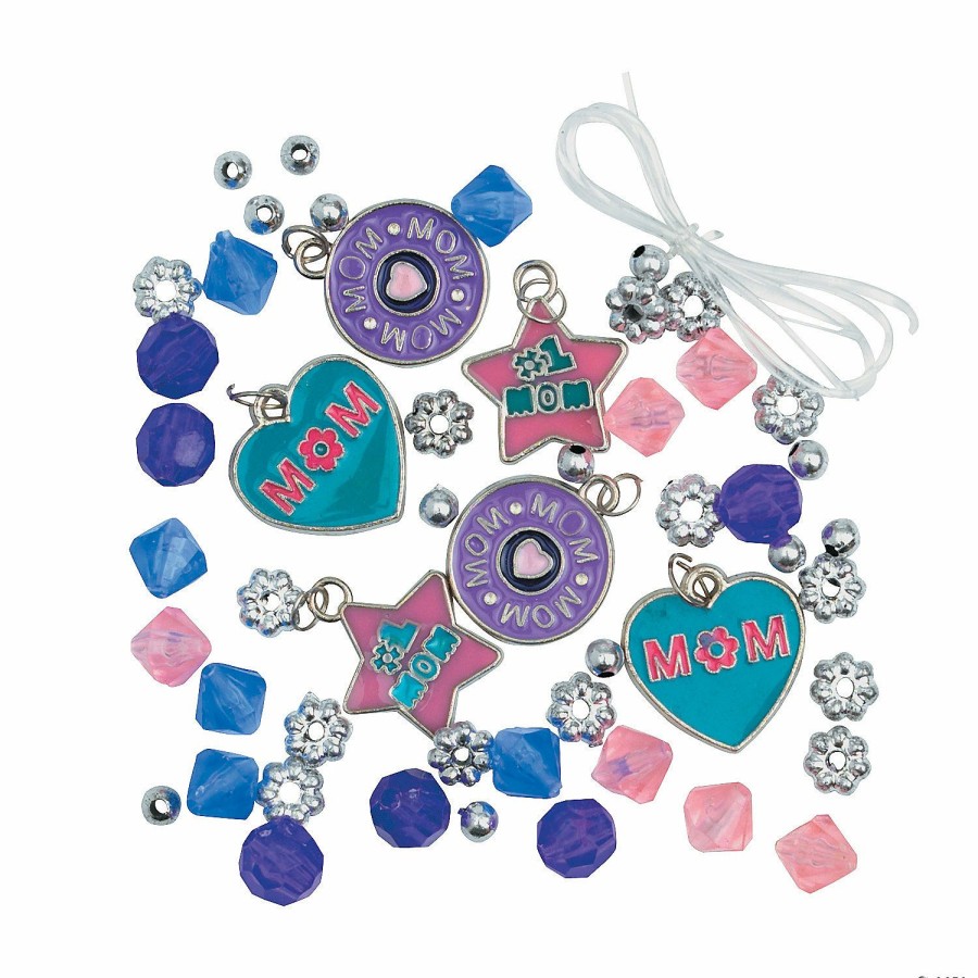 Craft Kits * | Deals Mom Charm Bracelet Craft Kit Makes 12