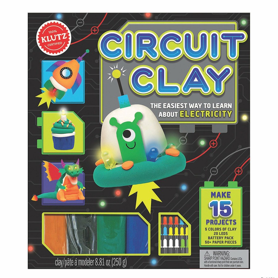 Craft Kits * | Wholesale Klutz-Circuit Clay Kit