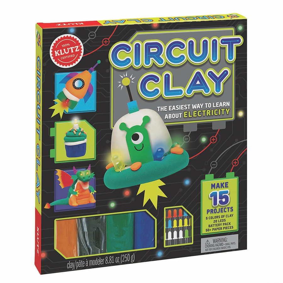 Craft Kits * | Wholesale Klutz-Circuit Clay Kit