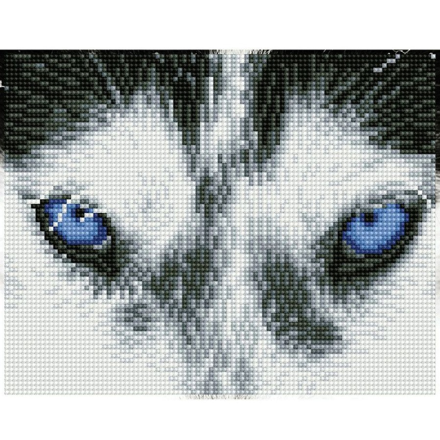 Craft Kits * | Top 10 Diamond Dotz Diamond Embroidery Facet Art Kit 8 X10.24 -Mystic Husky