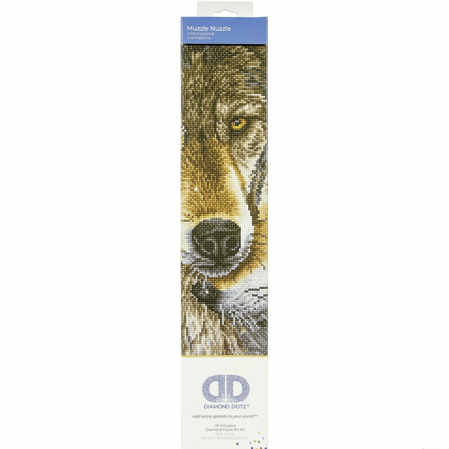 Craft Kits * | Discount Diamond Dotz Diamond Embroidery Facet Art Kit 16.5 X18.5 -Muzzle Nuzzle