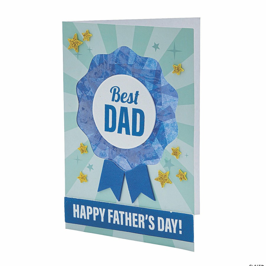 Craft Kits * | Discount Father'S Day Tissue Paper Card Craft Kit Makes 12