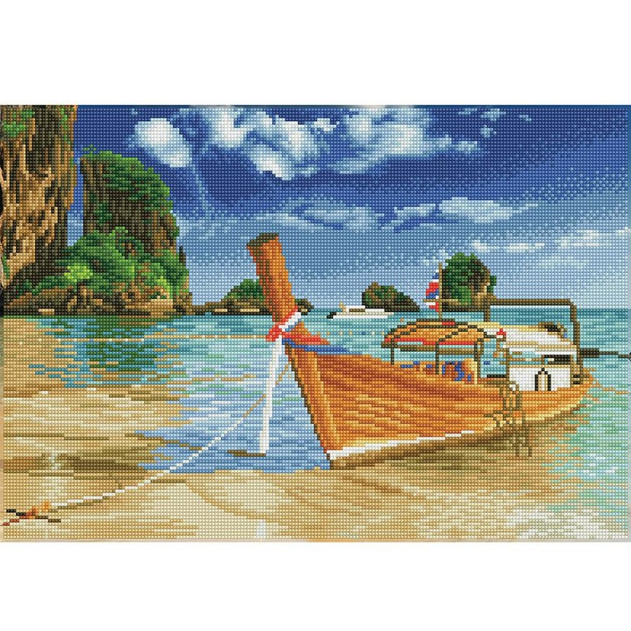 Craft Kits * | Promo Diamond Dotz Diamond Embroidery Facet Art Kit 13.78 X20.47 -Thai Escape