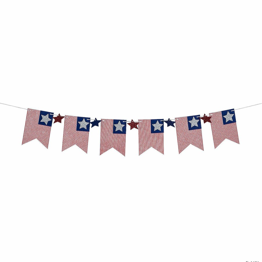 Craft Kits * | Deals Patriotic Garland Craft Kit