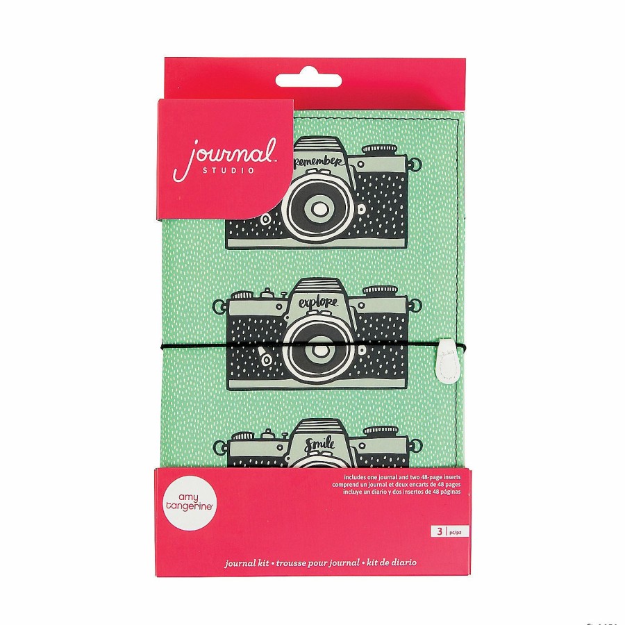 Craft Kits * | Best Pirce American Crafts Camera Journal Kit 3 Pc.