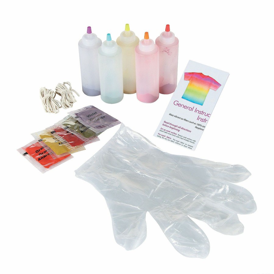 Craft Kits * | New Tulip One-Step 5-Color Luau Tie-Dye Kit