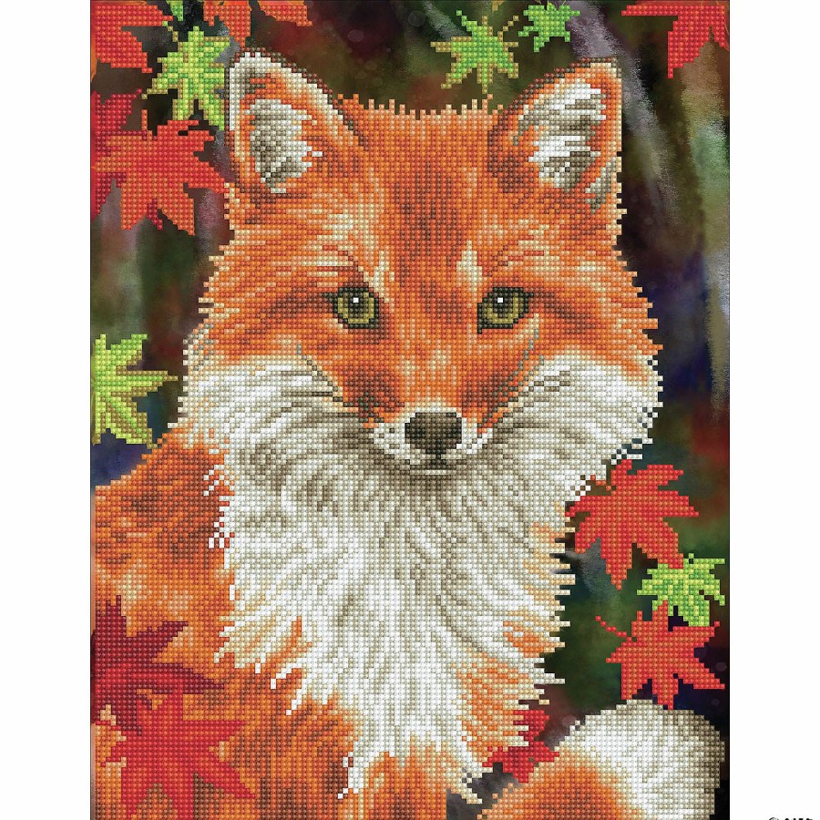 Craft Kits * | Discount Diamond Dotz Diamond Embroidery Facet Art Kit 13 X17 -Foxy