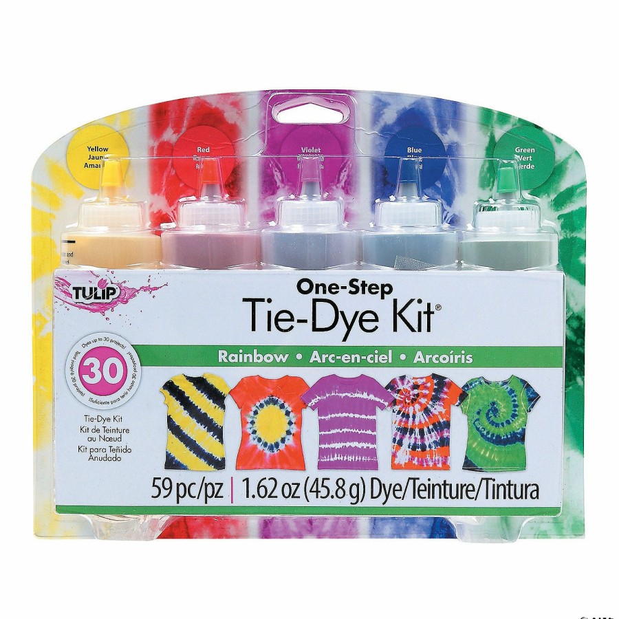 Craft Kits * | Wholesale Tulip One-Step 5-Color Rainbow Tie-Dye Kit